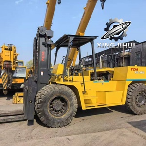 รถยก TCM FD250Z 25 ตัน รถยกมือสองจากญี่ปุ่น 25 ตัน เครื่องยนต์ Isuzu 6BG1 รถยกใช้แล้ว รถยกใช้น้ำมันเชื้อเพลิง 3000 มม. 25000 กก. - Product Image 6