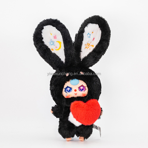 Cureplaneta Baby Three-Lily Rabbit <span class=keywords><strong>Town</strong></span> V3 Adorable <span class=keywords><strong>Bunny</strong></span> Plush Vinyl Miniatura Wonderland Mystery Boxes con residente propio - Product Image 2