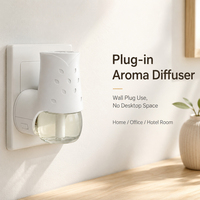 Difusor de Aroma Enchufable al por Mayor, Difusor de Fragancia sin Agua de 21ml, Máquina de Aromas para Hogar, Hotel, Baño, con Logotipo Personalizado