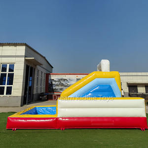 Tobogán de <span class=keywords><strong>piscina</strong></span> de agua para niños, tobogán de agua inflable de PVC para uso húmedo, tobogán de <span class=keywords><strong>Casa</strong></span> de rebote para interiores - Product Image 3