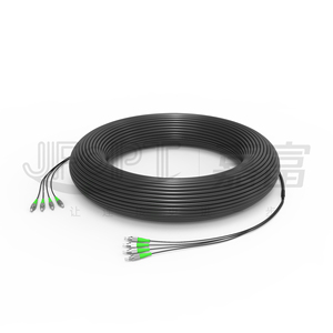 Cơ sở trạm sử dụng ngoài trời ftta sợi cáp quang g657a1 A2 OM2 LC SC FC ST 2 lõi <span class=keywords><strong>4</strong></span> lõi chiến thuật sợi cáp vá dẫn cáp - Product Image 6