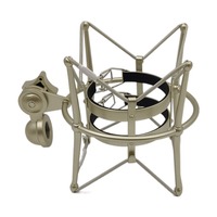 Nouveau design, vente chaude, support antichoc pour microphone U47 en métal de 6-7 cm de diamètre, support de microphone