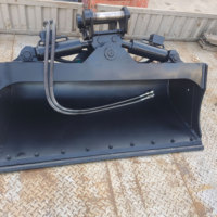 Mini Excavator Tilt Bucket 1.2 Ton, Bucket Miring untuk Lanskap dan Penggalian Pondasi