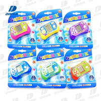 Console de Jeu Vidéo Rétro Portable Mini avec 23 Jeux Classiques Intégrés, Jouet Électronique Portable 9x5 cm pour les Voyages et les Fêtes