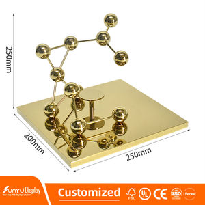 Thời trang chăm sóc da hiển thị đứng kệ cho mỹ phẩm cửa hàng bán lẻ kim loại trang điểm truy cập Bảng hàng đầu cho trung tâm mua sắm trang trí - Product Image 6