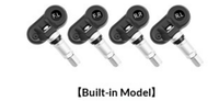 Tpms Universal 433.92MHz Système de surveillance de la pression des pneus à affichage numérique à énergie solaire (TPMS)