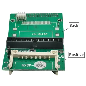 3.5 IDE ke CF Adaptor kartu Flash kompak Bootable 40pin CF ke IDE HDD Hard Drive Adaptor konverter konektor laki-laki