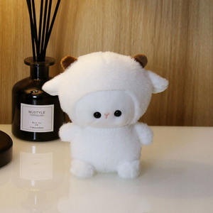 热卖15厘米动物玩具大象猪绵羊熊兔毛绒玩具娃娃填充pp棉儿童礼物女孩 - Product Image 1