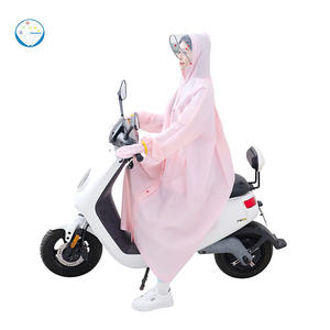 เสื้อกันฝนสำหรับผู้ใหญ่กันน้ำกันลมกระเป๋าเป้สะพายหลัง - Product Image 1