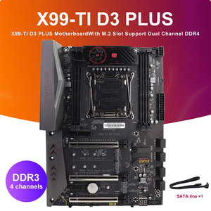 Scheda Madre ATX JGINYUE X99 <span class=keywords><strong>TI</strong></span> D3 PLUS Supporta LGA211-3 Pin E5 2678V3/E5 2696V3/E5 2676V3 Max 128G RAM per Desktop - Product Image 4