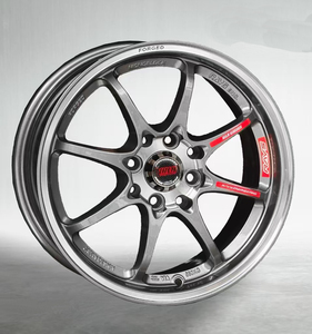 ล้อแม็กซ์ JDM สมรรถนะสูง ขนาด 15 นิ้ว รุ่น CE28 สีแดงแคนดี้ 8 ก้าน ดีไซน์คลาสสิก น้ำหนักเบาพิเศษ - Product Image 3