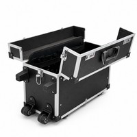 Boîte à outils en aluminium sur mesure, équipement de sécurité, coffret de rangement pour instruments, valise de transport en aluminium avec poignée et roulettes