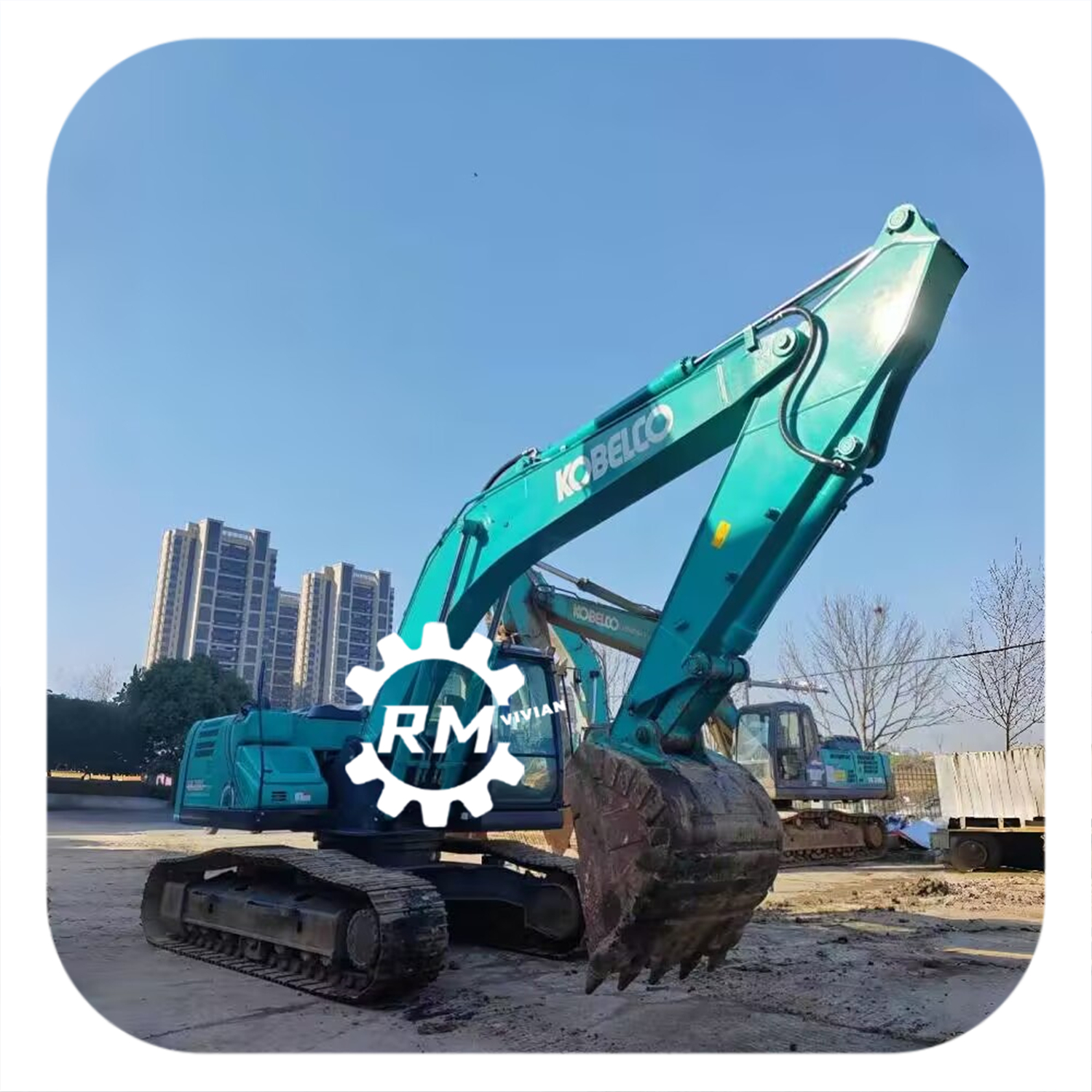 Buy Kobelco Sk200 10m Excavator Wide Range Applications | Alibaba.com