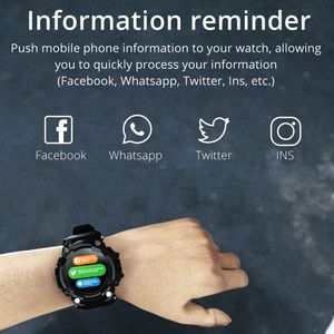 Oferta Relámpago: Reloj Inteligente Deportivo Lokmat <span class=keywords><strong>Attack</strong></span> con Pantalla LCD TFT de 1.28 Pulgadas, Monitor de Ritmo Cardíaco y Presión Arterial - Product Image 4