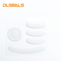Feuille de PTFE découpée sur mesure Dlseals, épaisseur et largeur personnalisées, faible friction, résistante aux produits chimiques, pour joints, garnitures, roulements, OEM, en vrac