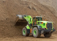 Caricatore Frontale Elettrico Liugong ad Alta Tensione con Potente Batteria al Litio, 7000KG 7 Tonnellate, Modello 870HE/870HE Max in Vendita