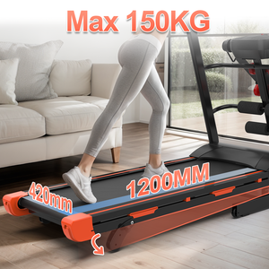 <span class=keywords><strong>Tapis</strong></span> roulant <span class=keywords><strong>de</strong></span> fitness avec moteur <span class=keywords><strong>de</strong></span> 3,5 CV, design compact, utilisation domestique, pliable, couleur noire, avec masseur - Product Image 5