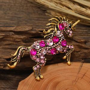 Broche de Unicórnio com Strass para Homens e Mulheres, Acessórios de Joalheria, Presentes para Casais em Festas e Feriados - Product Image 6