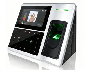 Terminal de contrôle d'accès par reconnaissance faciale Palm, machine de pointage biométrique avec carte RFID - Product Image 2