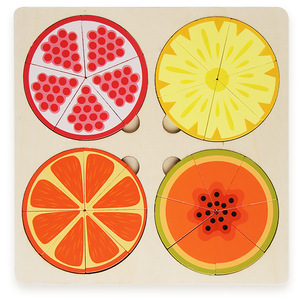 Prodotti di Punta: Puzzle 3D in Legno a Forma di Frutta per Bambini, Gioco Educativo per l'Apprendimento, Regalo per Bambini Piccoli - Product Image 2