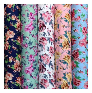 Chine changxing prix usine 100% polyester peau de pêche tissu dispersé impression drap de <span class=keywords><strong>lit</strong></span> microfibre tissé - Product Image 2