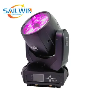 Pro scène Disco DJ KTV 6x40 RGBW 4Iin1 Pixel abeille oeil 6 pièces 40Watt faisceau lavage LED tête mobile pour Dj Bar Disco lumière