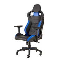 Anji Racing Chaise de jeu ergonomique de haute qualité avec support lombaire et accoudoirs rembourrés pour le bureau et la maison
