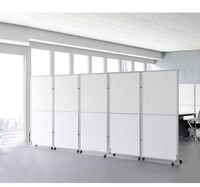 Table de séparation murale pour bureau et école/entrepôt Panneau de séparation mobile à écran pliable moderne