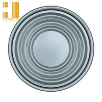 HJ GROUP 305D 80MM Couvercle plat en métal en fer blanc Couvercles normaux pour l'emballage de canettes métalliques 202 #, 211 #, 300 #, 307 #, 401 # TFS Bottom Ends