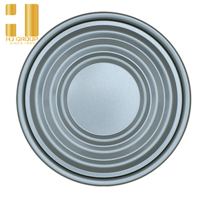 HJ GROUP 305D 80MM flache Weißblech-Metall kappe Normale Deckel für Metall dosen verpackungen 202 #, 211 #, 300 #, 307 #, 401 # TFS-unteren Enden - Product Image 4