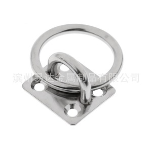 Pestillo Cuadrado de Acero Inoxidable con Anillo Redondo M5 M6 M8, Herrajes Marinos - Product Image 3