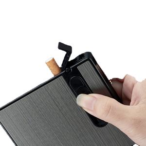 حافظة سجائر أوتوماتيكية مدمجة مع ولاعة سجائر صحية ومريحة YH059 - Product Image 2