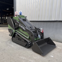 Nouvelle chargeuse sur chenilles Cartiwell avec godet, moteur EC, garantie 1 an, système entièrement hydraulique