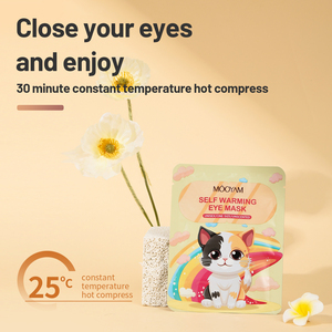 Masque de sommeil à marque privée pour soulager la fatigue oculaire, améliorer les cernes et les ridules, réparer et bloquer la lumière du soleil – Masques de sommeil pour les yeux motif chat - Product Image 3