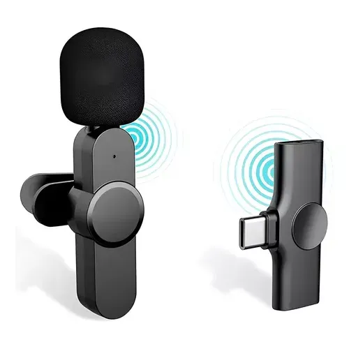 Wireless Lavalier Microphone for Cell Phone Compatibility