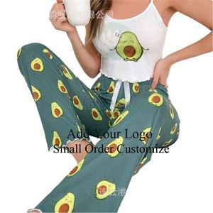 Set Pigiama 3 Pezzi da <span class=keywords><strong>Donna</strong></span> con Logo Personalizzato: Cappotto Lungo, <span class=keywords><strong>Pantaloni</strong></span> e Canotta in Tessuto Waffle a Costine - Product Image 4