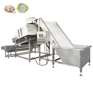 Prawn Washing Grading Machine No Damaged Shrimp <b>Sheller</b> Processing Line Prawn Shell Skin Peeler Machine - Product Image 2