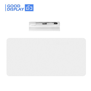 Badge NFC personnalisé GooDisplay 2,9 pouces, encre électronique, étanche, carte d'identité numérique, plus d'un million de cycles de rafraîchissement pour le personnel des bureaux et des conférences - Product Image 4