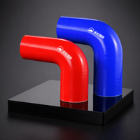 3'' Universel 90 °   Connecteur de tuyau coudé en silicone pour remplacement de tuyaux automobiles