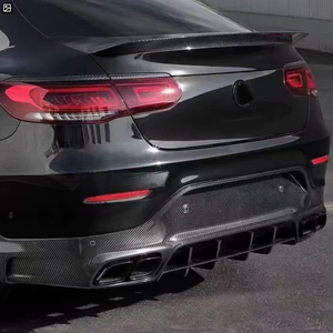 Carrocería superior adecuada para <span class=keywords><strong>Mecedes</strong></span> <span class=keywords><strong>GLC</strong></span> clase X253 Coupe difusor de fibra de carbono R Kit de carrocería labio trasero - Product Image 6