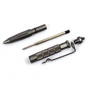Custom F0416 Modern Portable Multifunctional Heavy Metal Ballpoint <b>Pen</b> Logo <b>Window</b> Glass Breaker Black/Multi-Colored Promotional - Product Image 5
