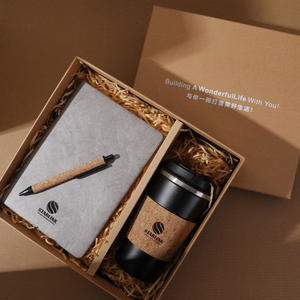 مجموعة هدايا فاخرة مخصصة من دفاتر الملاحظات، قابلة لإعادة التدوير لأنشطة الشركات، مجموعة دفتر ملاحظات وكوب قهوة في علبة هدايا للأغراض الترويجية - Product Image 1