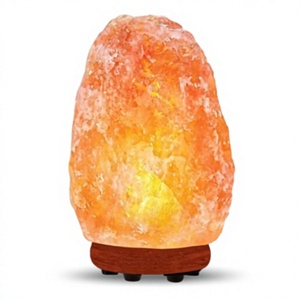 Lámpara de sal más vendida, lámpara de roca de sal de cristal, luz nocturna, lámpara de sal de cristal del Himalaya - Product Image 1