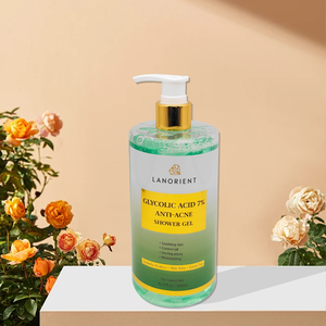 Gel <span class=keywords><strong>Doccia</strong></span> LANORIENT a Marchio Privato con Acido Glicolico <span class=keywords><strong>Naturale</strong></span> e Organico, Anti-Macchie Scure, Idratante e Schiarente, Popolare <span class=keywords><strong>in</strong></span> Africa - Product Image 3