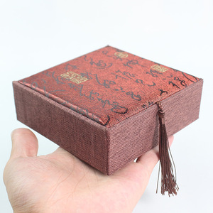 Jewelry Box Rectangle <b>Paper</b> Storage Box For Bracelet Necklace Gift Packaging Bedroom Use Solid Color <b>Pattern</b> LH02 - Product Image 2
