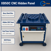 Cintreuse de barres d'acier de qualité industrielle, automatique CNC, électrique 4kW 220V-440V, pour la construction