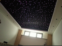 Installation facile Lumières étoilées à fibre optique scintillantes Nouveau design de plafonniers étoilés à fibre optique pour la décoration de la maison d'hôtel