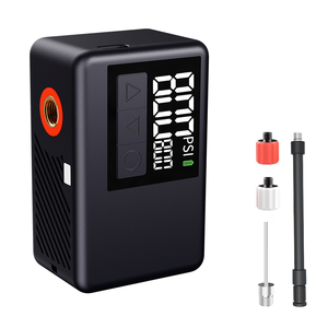 <span class=keywords><strong>Pompe</strong></span> à vélo électrique intelligente mini tendance avec arrêt <span class=keywords><strong>automatique</strong></span> et écran LCD, logo personnalisé - Product Image 1