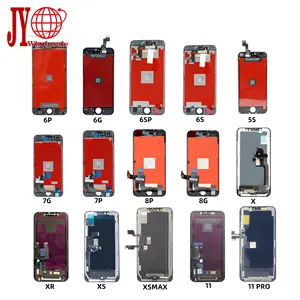 Remplacement d'écran d'origine en gros d'usine JY pour iPhone tous les modèles écran oled FHD HD pièces de rechange de réparation de téléphone portable LCD