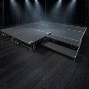 Detachable Modular Steel Frame Folding <b>Stage</b> <b>Platform</b> Quick Install <b>Stage</b> - Product Image 1